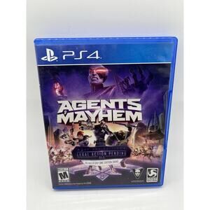 Agents of Mayhem (PS4, 2017) CIB Tested